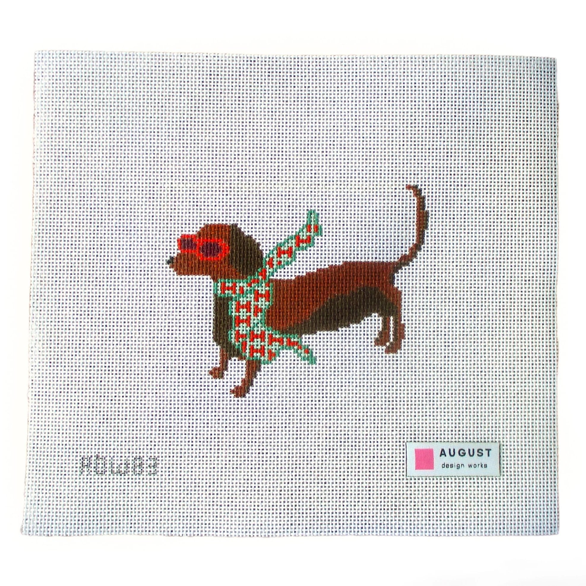 Bougie Dachshund Canvas