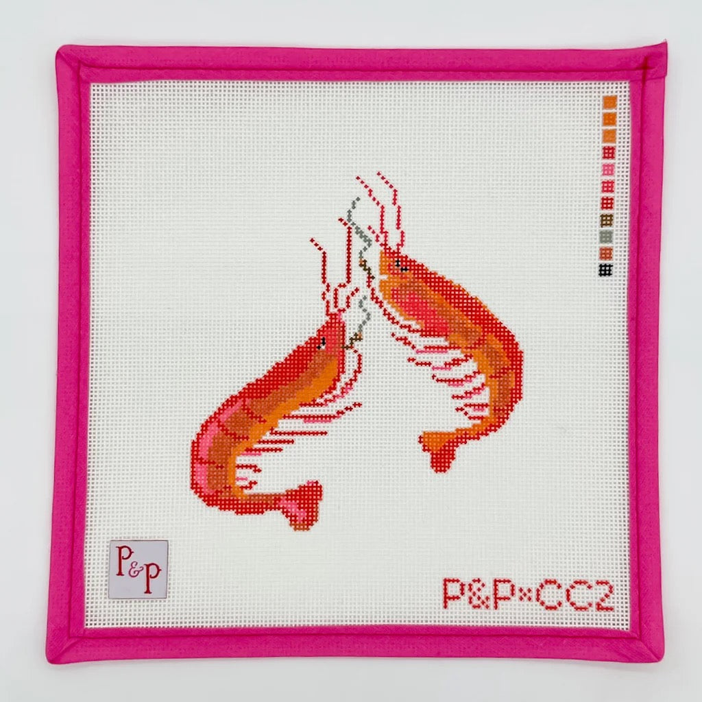 Fried Shrimp Canvas