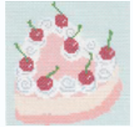 Heart Cake Canvas