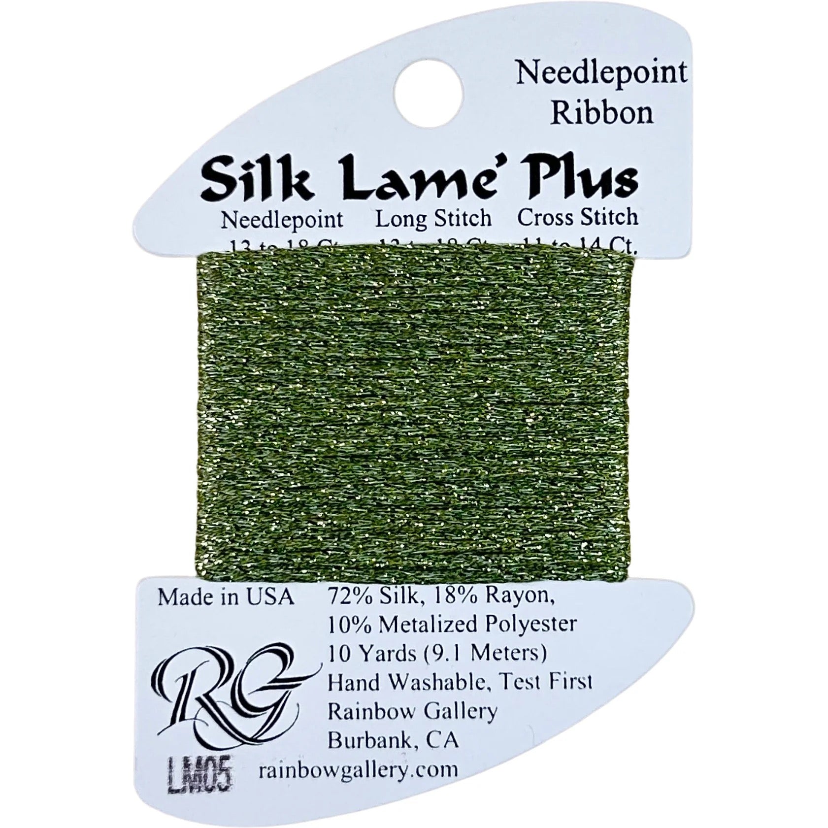 Silk Lame Plus LM05 Avocado