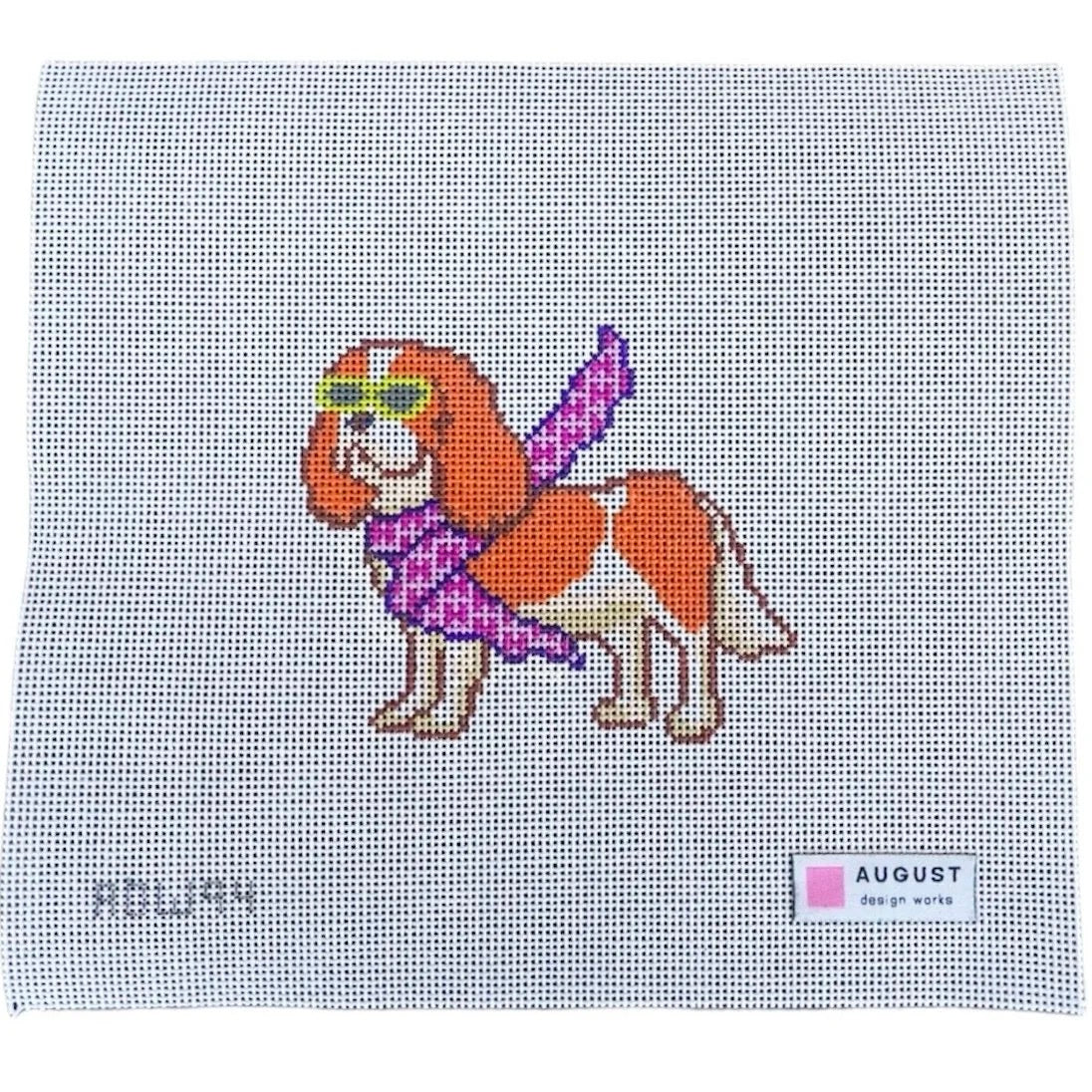 Bougie Cavalier King Charles Canvas