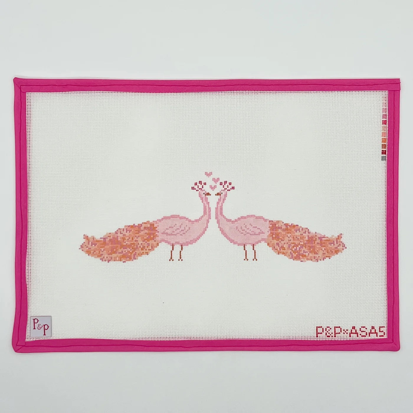 Playful Peacocks Canvas