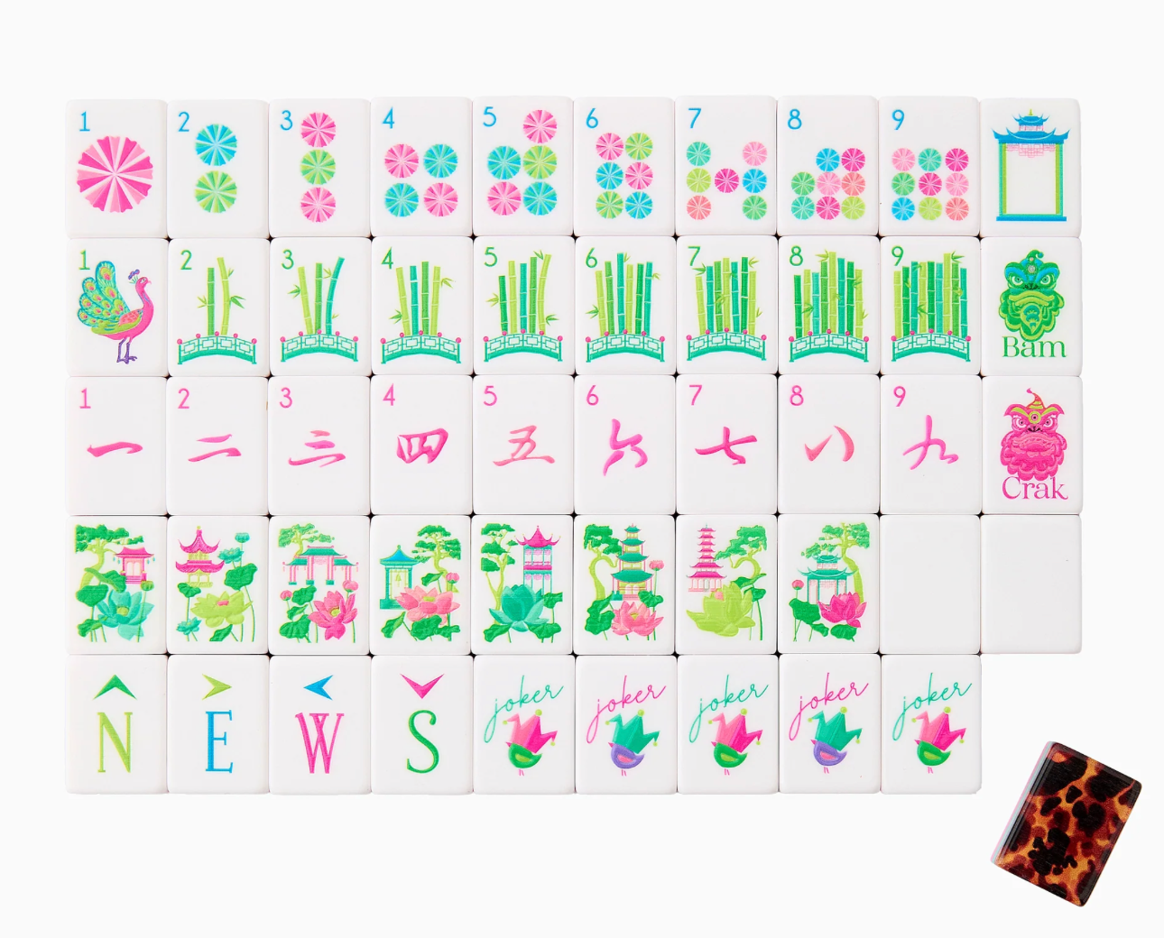 Glow Wild Mahjong Tiles