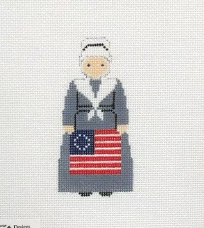 Patriotic Betsy Ross Canvas