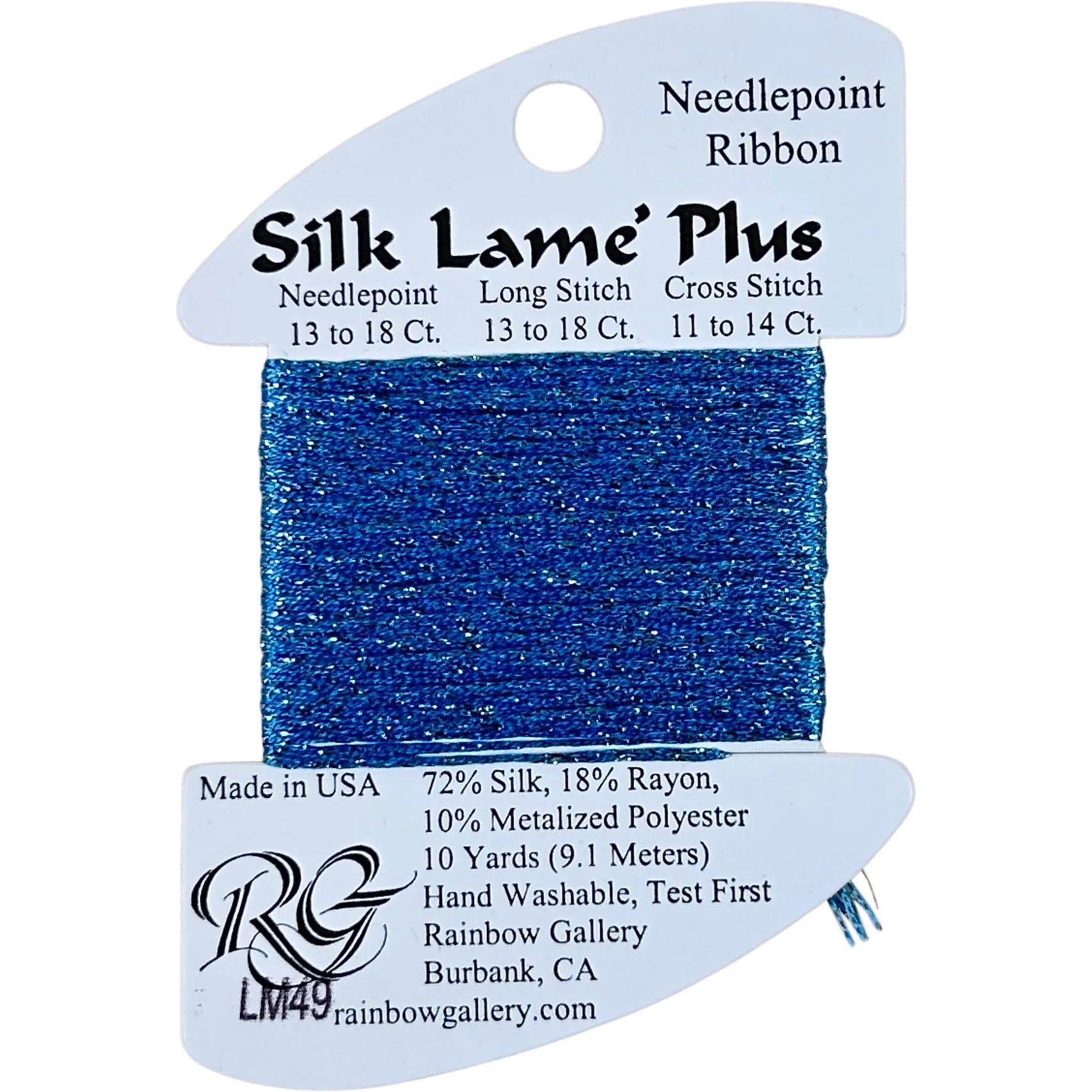 Silk Lame Plus LM49 China Blue