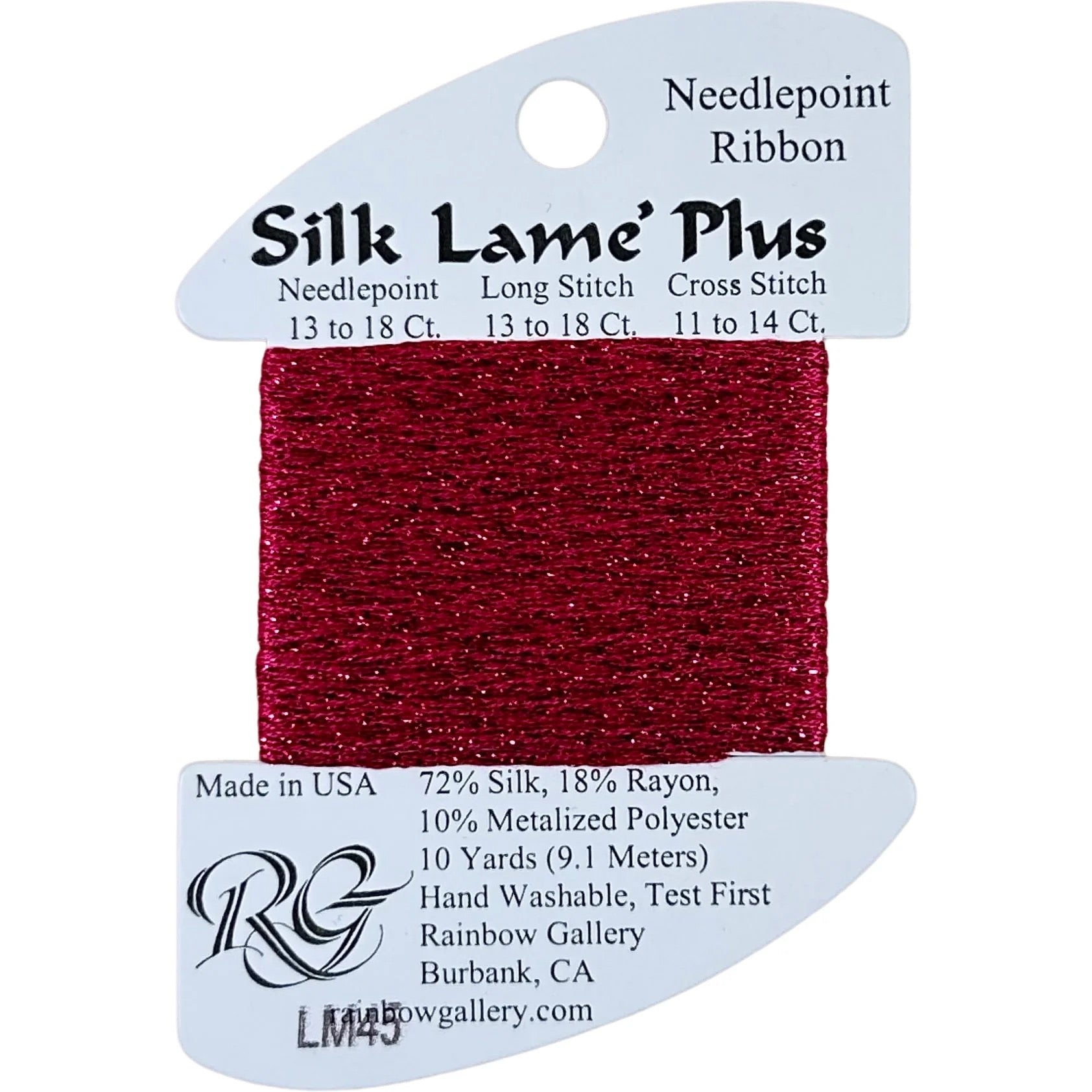 Silk Lame Plus LM45 Deep Rose