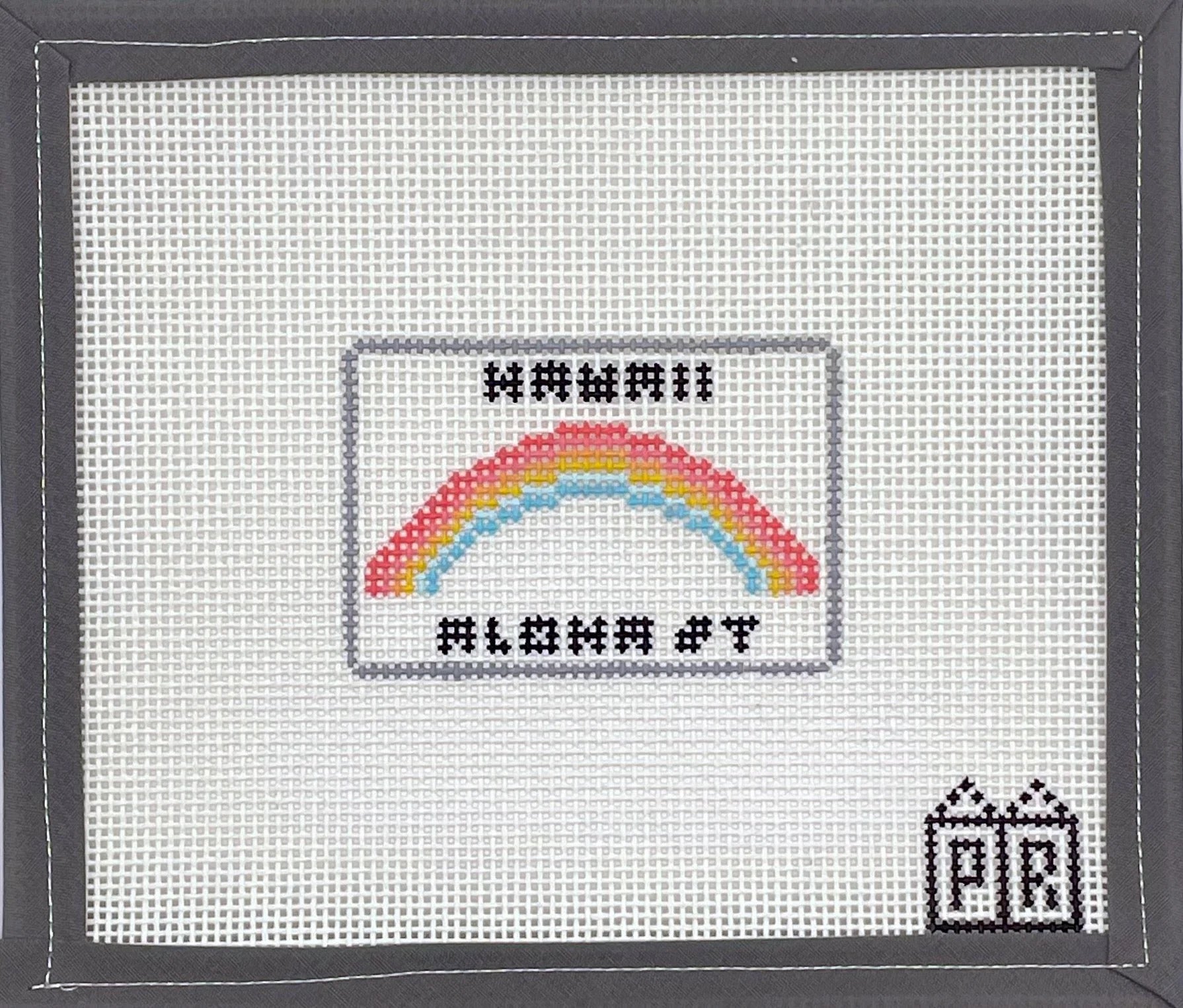 Hawaii License Canvas