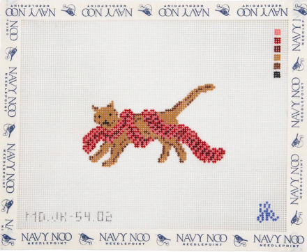 Tinsel Cat Canvas