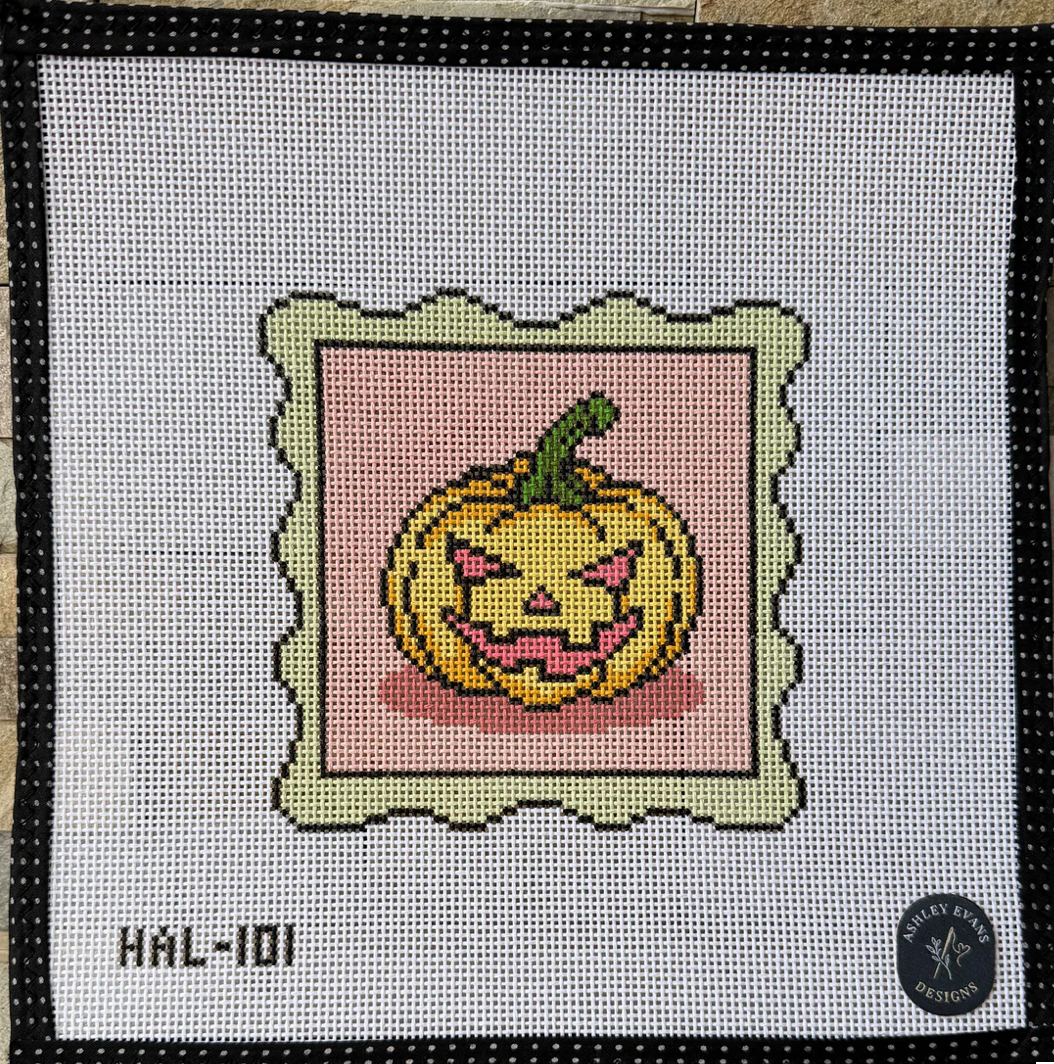 Jack Smiling Pumpkin Canvas