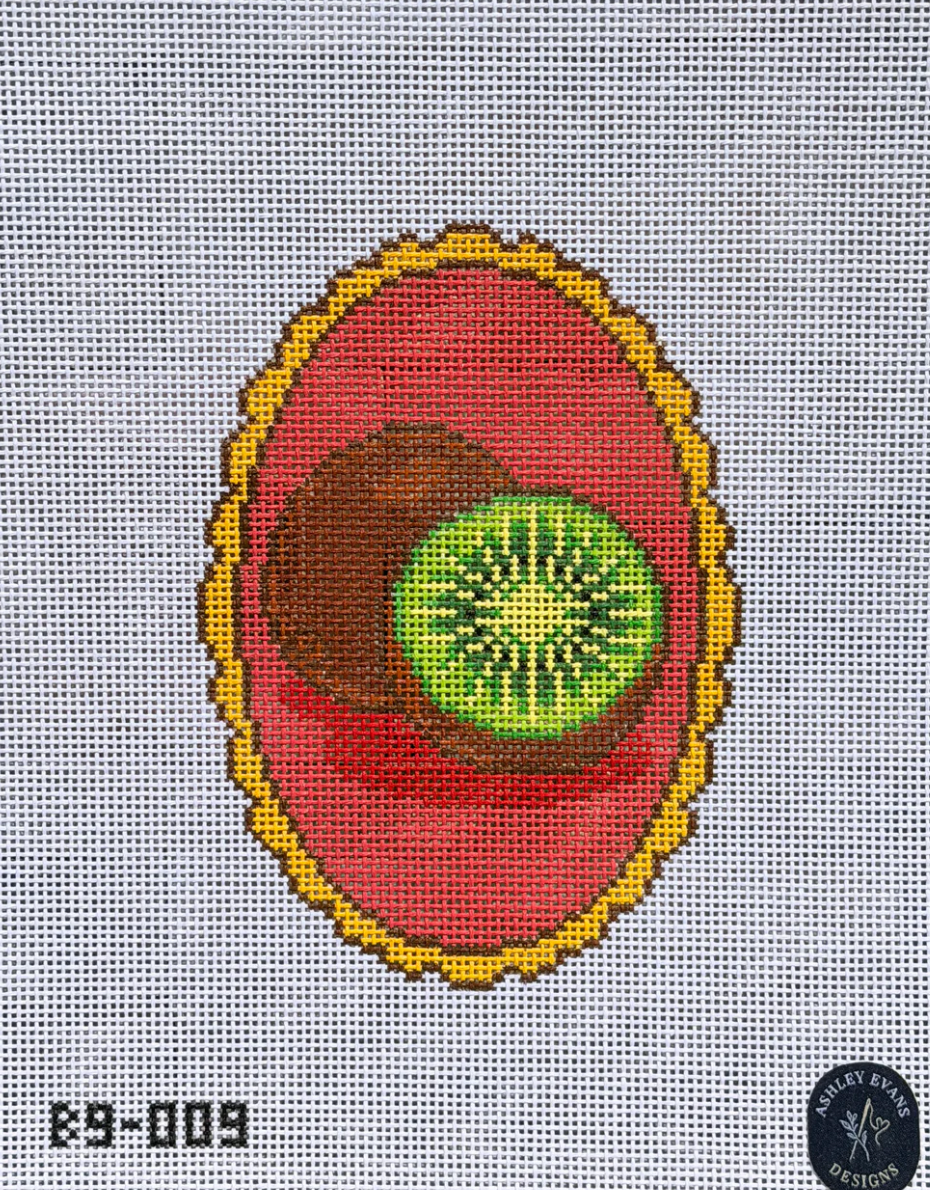 Oval Kiwi Canvas