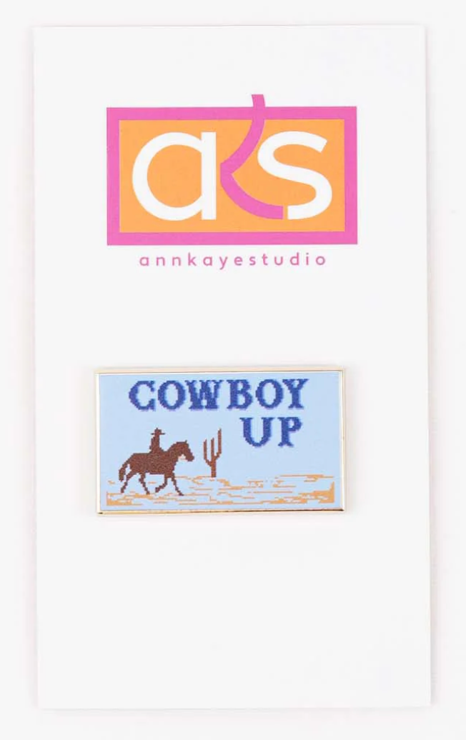 Cowboy Up Needle Minder