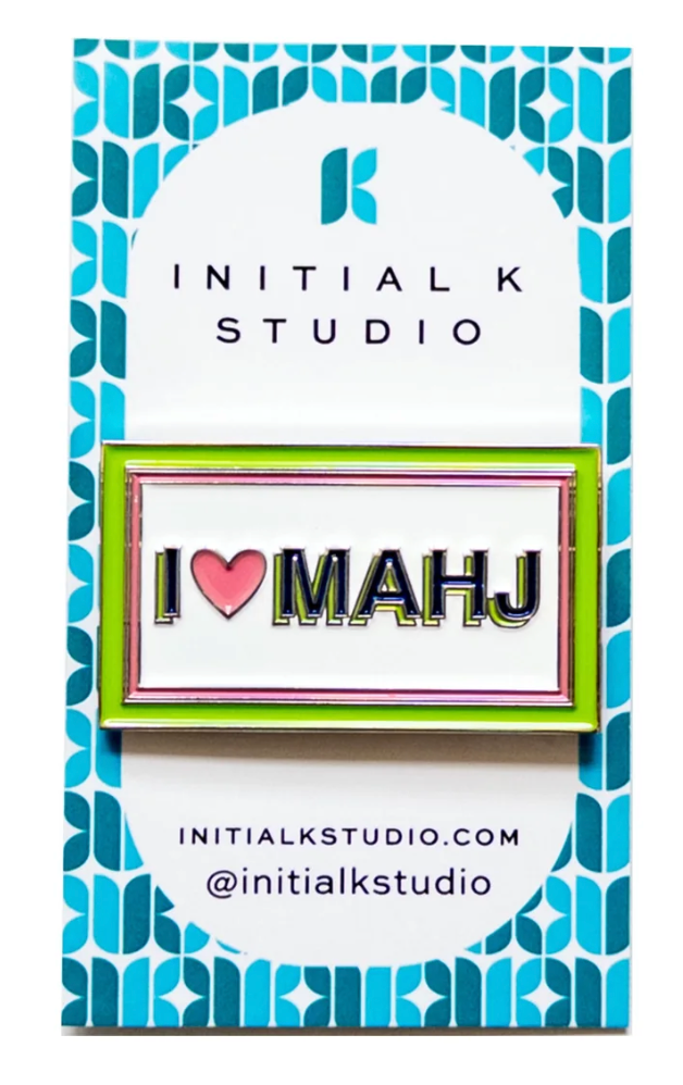 I Heart Mahj Needle Minder