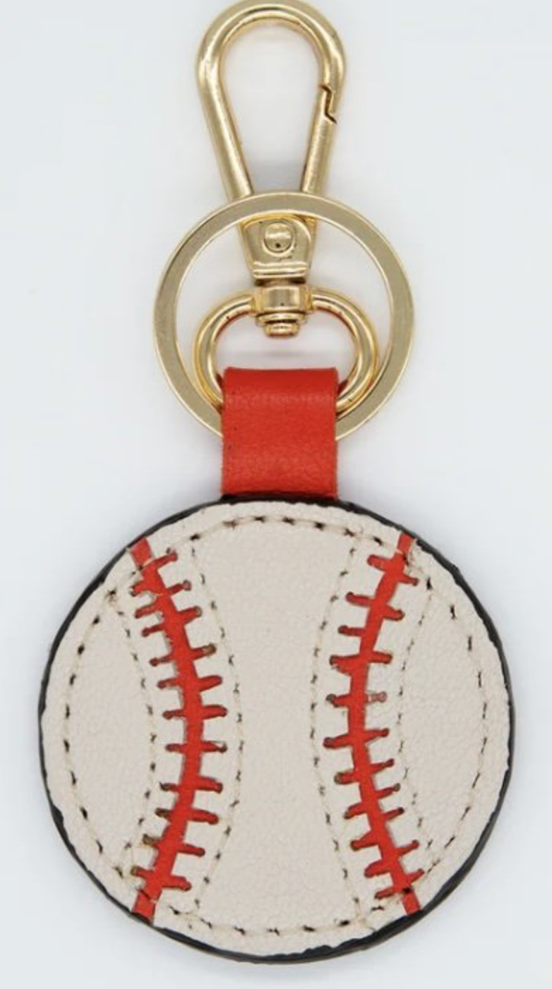 Self Finishing Baseball Key Fob