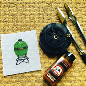 Big Green Egg Canvas