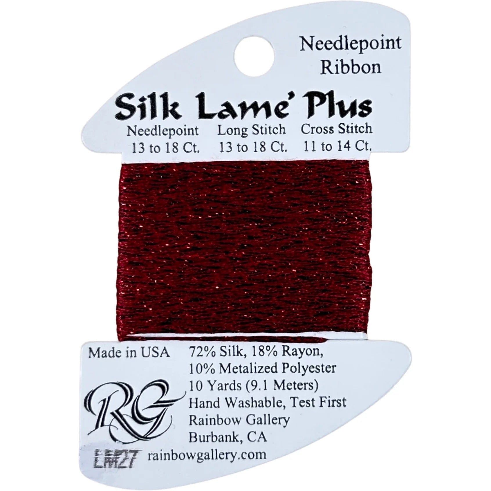 Silk Lame Plus LM27 Garnet