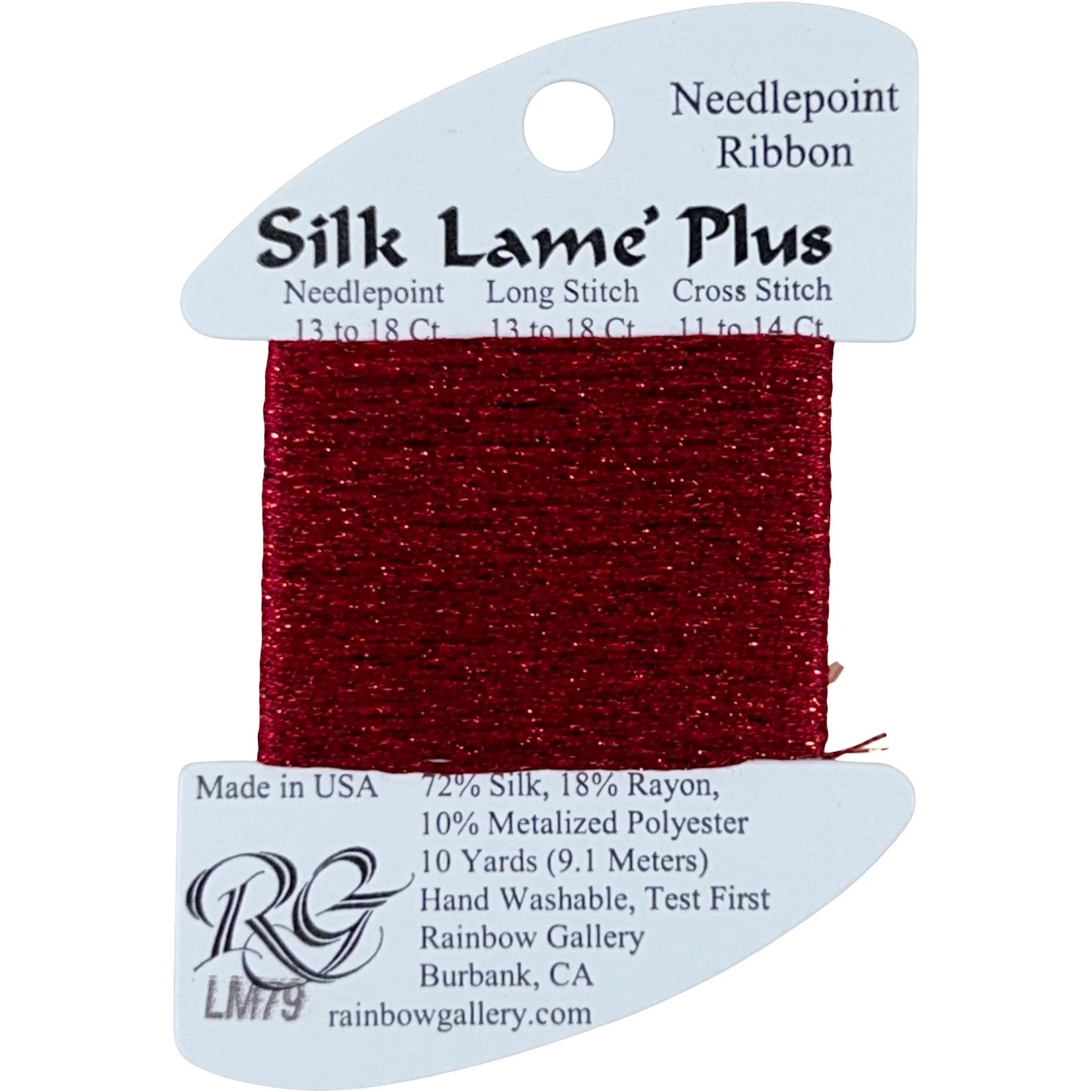 Silk Lame Plus LM79 Dark Cherry
