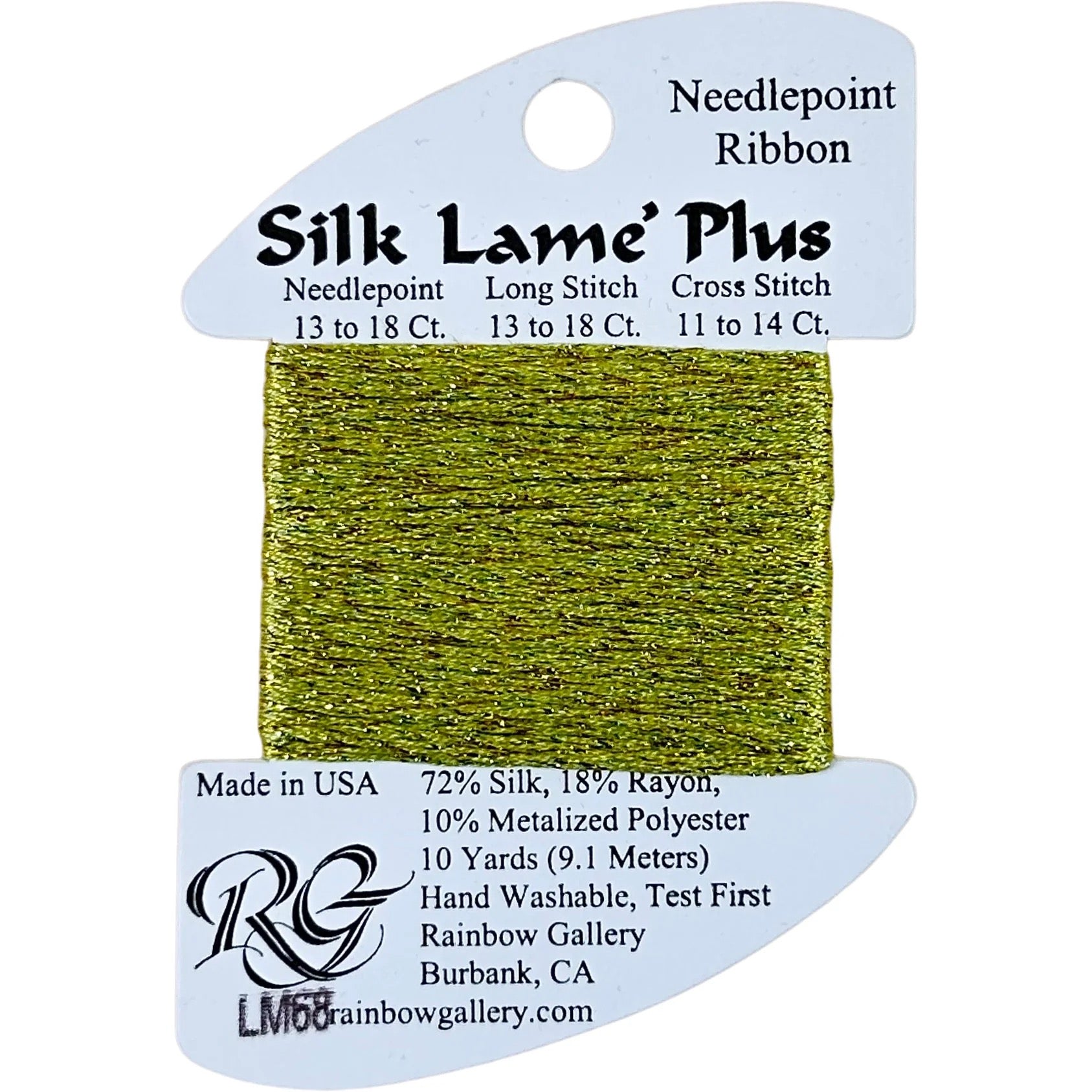 Silk Lame Plus LM68 Pale Avocado