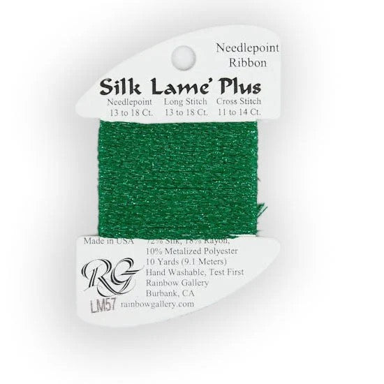 Silk Lame Plus LM57 Christmas Green