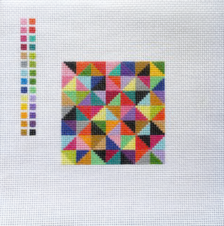 Kaleidoscope Coaster 413 Canvas