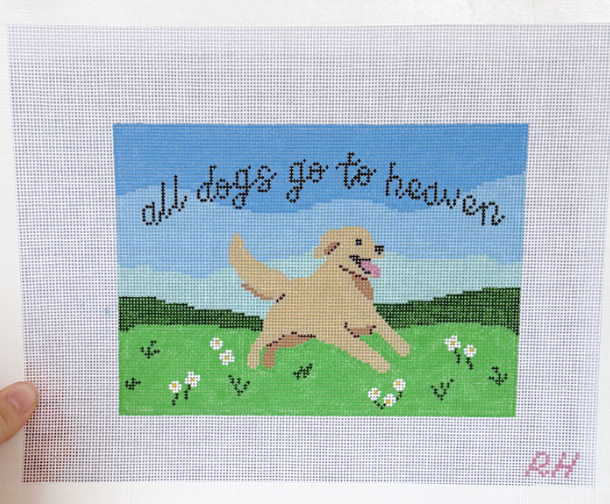 All Dogs Go to Heaven Canvas