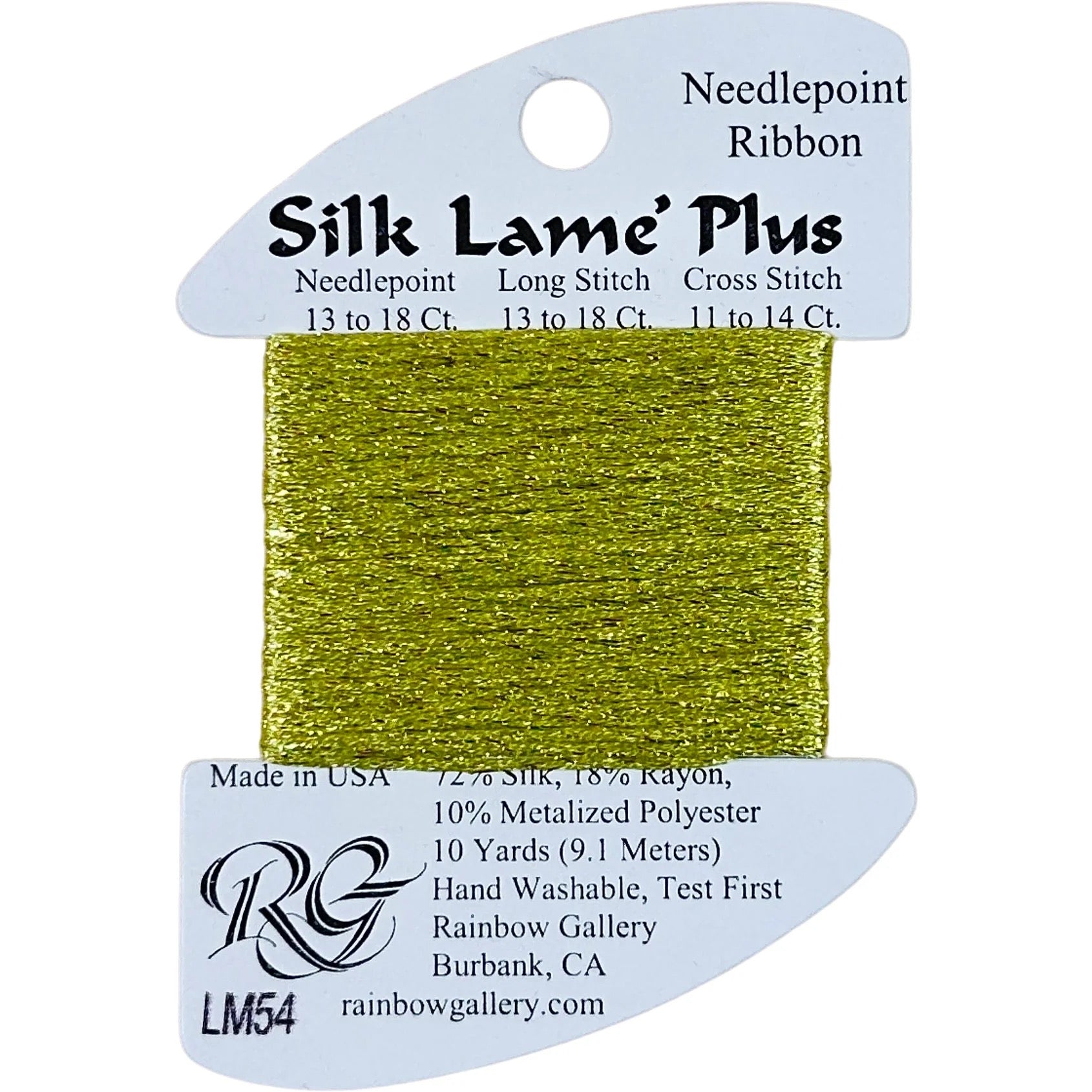 Silk Lame Plus LM54 Lite Avocado