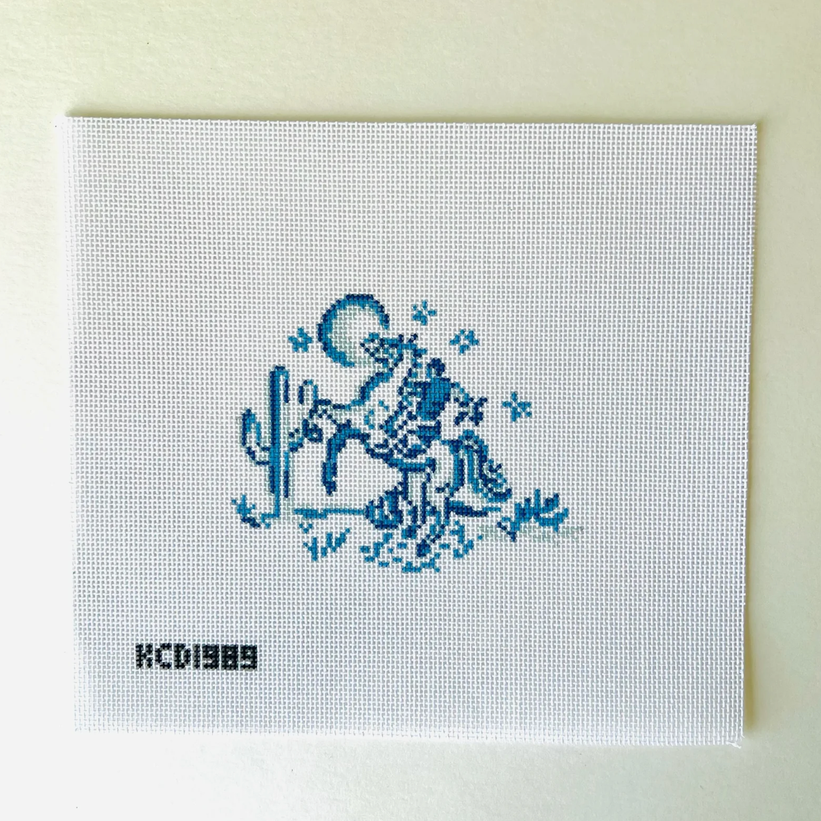 Cowboy with Stars 18 Mesh Printed Canvas