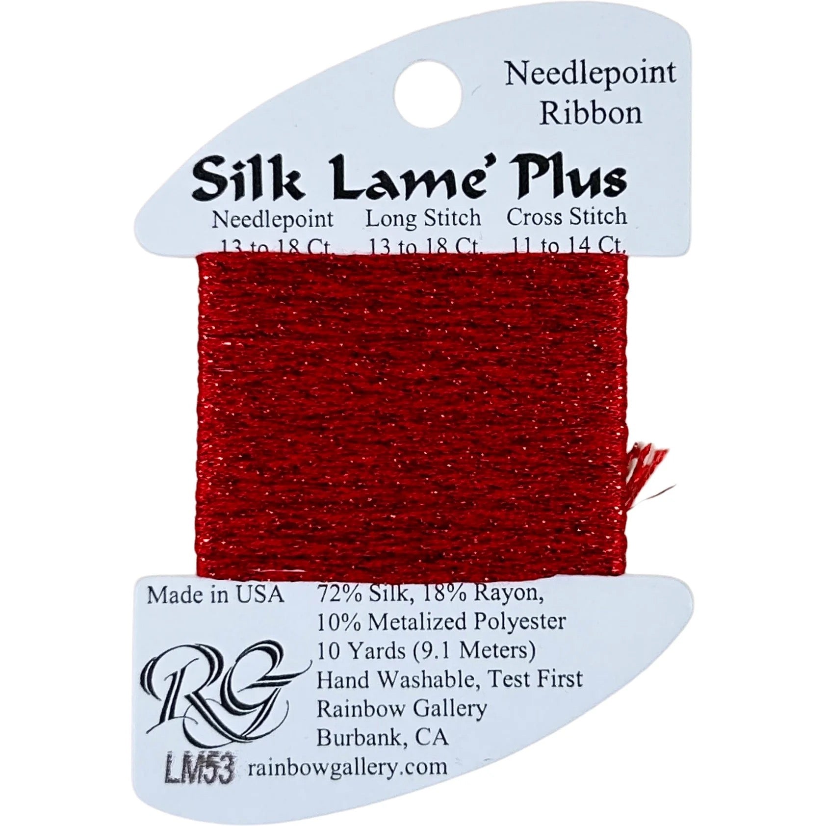 Silk Lame Plus LM53 Crimson