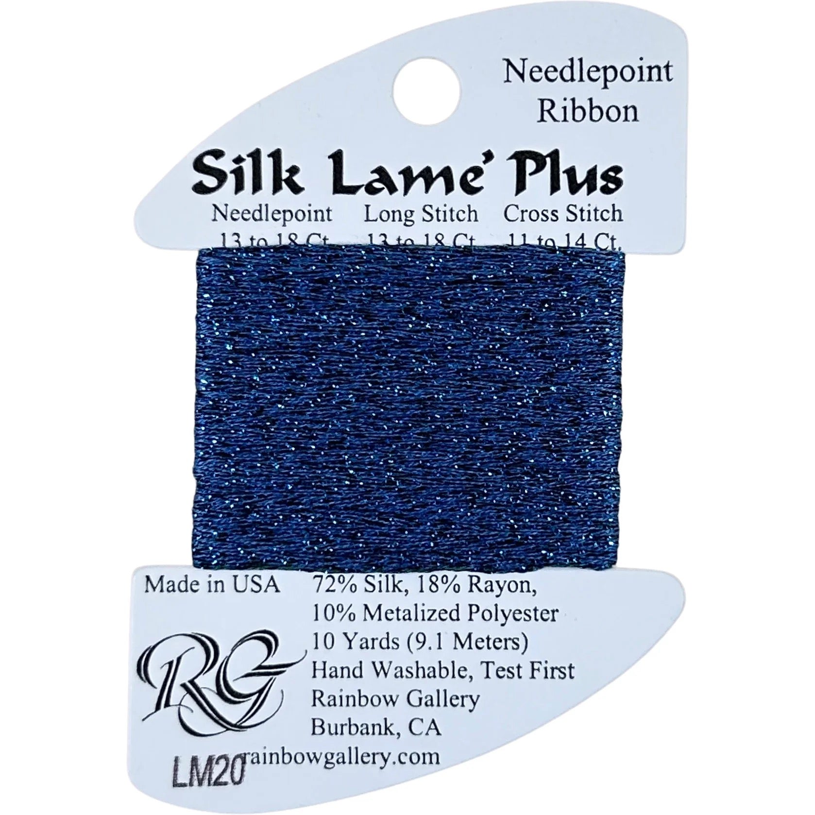 Silk Lame Plus LM20 Dark Antique Blue