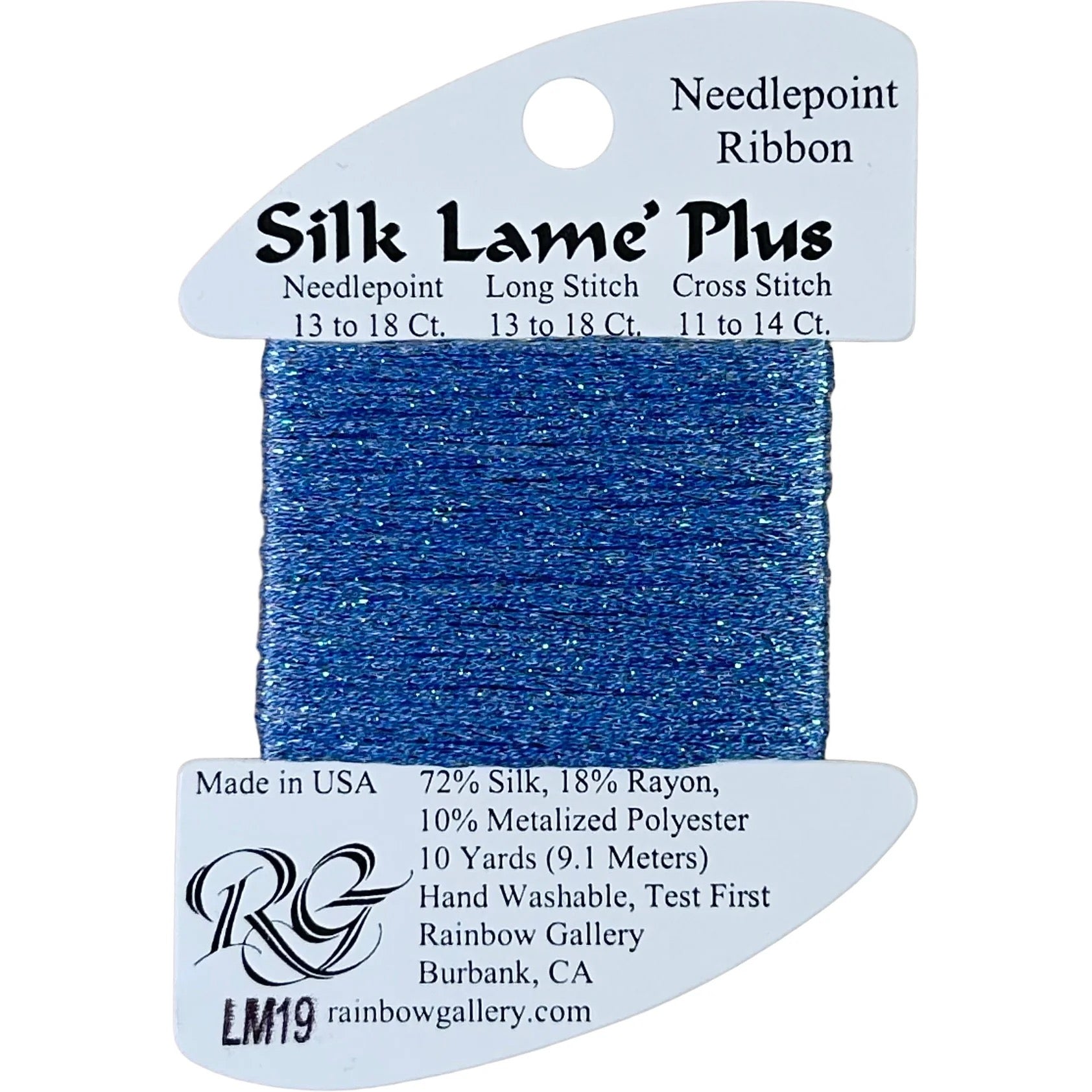 Silk Lame Plus LM19 Antique Blue
