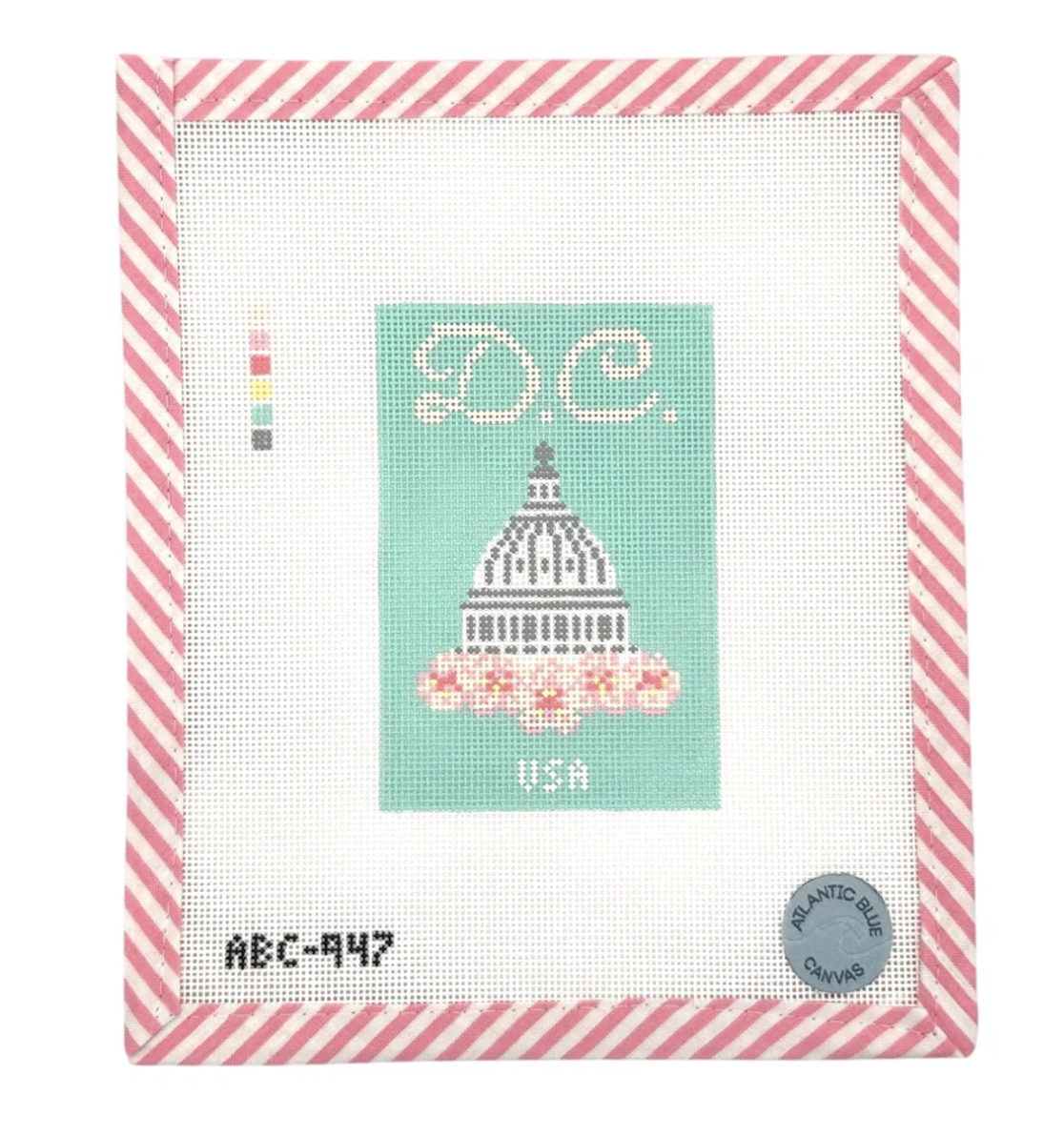 Washington D.C. Travel Book Canvas
