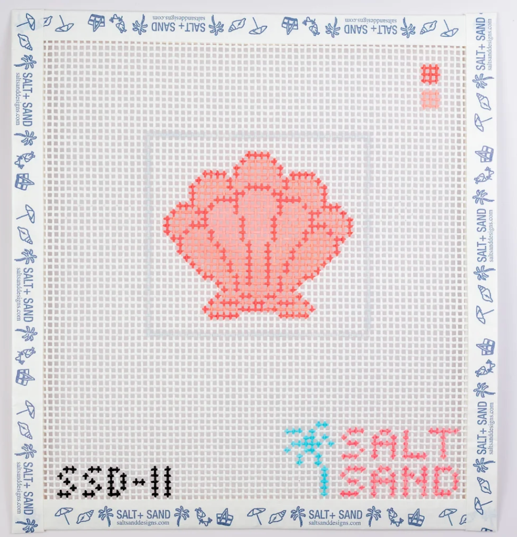 Little Stitchers Kit: Sea Shell Canvas