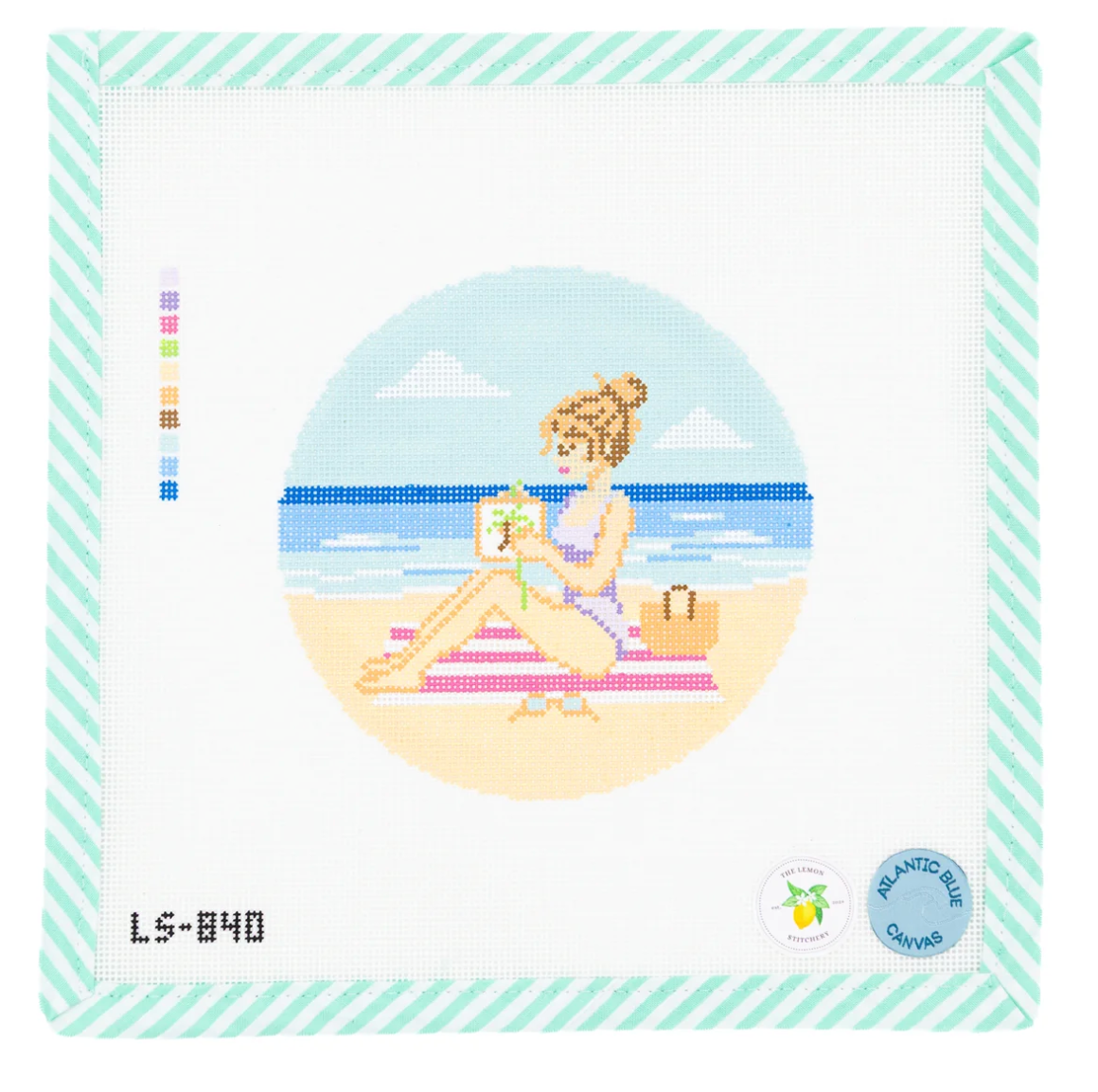 Beach Needlepointing Canvas