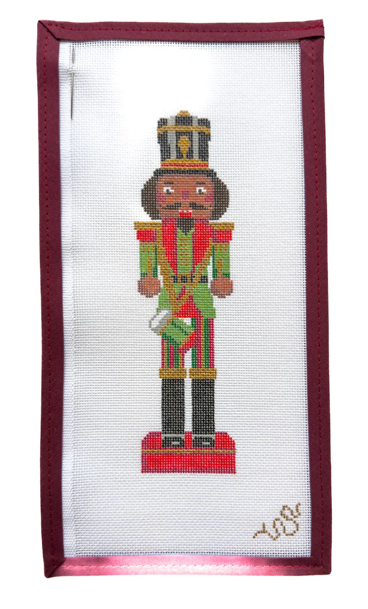 Black Nutcracker - Heritage Christmas Collection Needlepoint Canvas