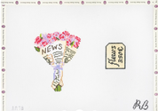 Bouquet S.V.P Scissor Case + Fob Canvas