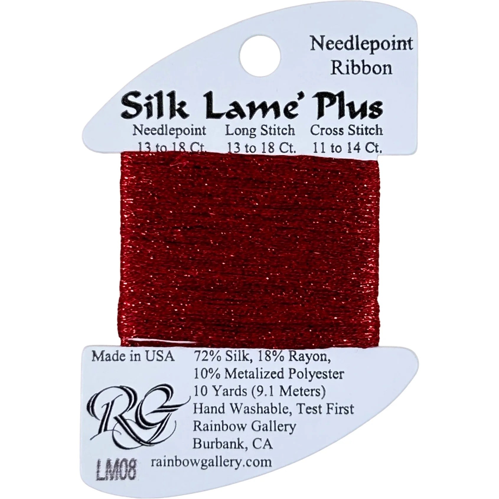 Silk Lame Plus LM08 Red