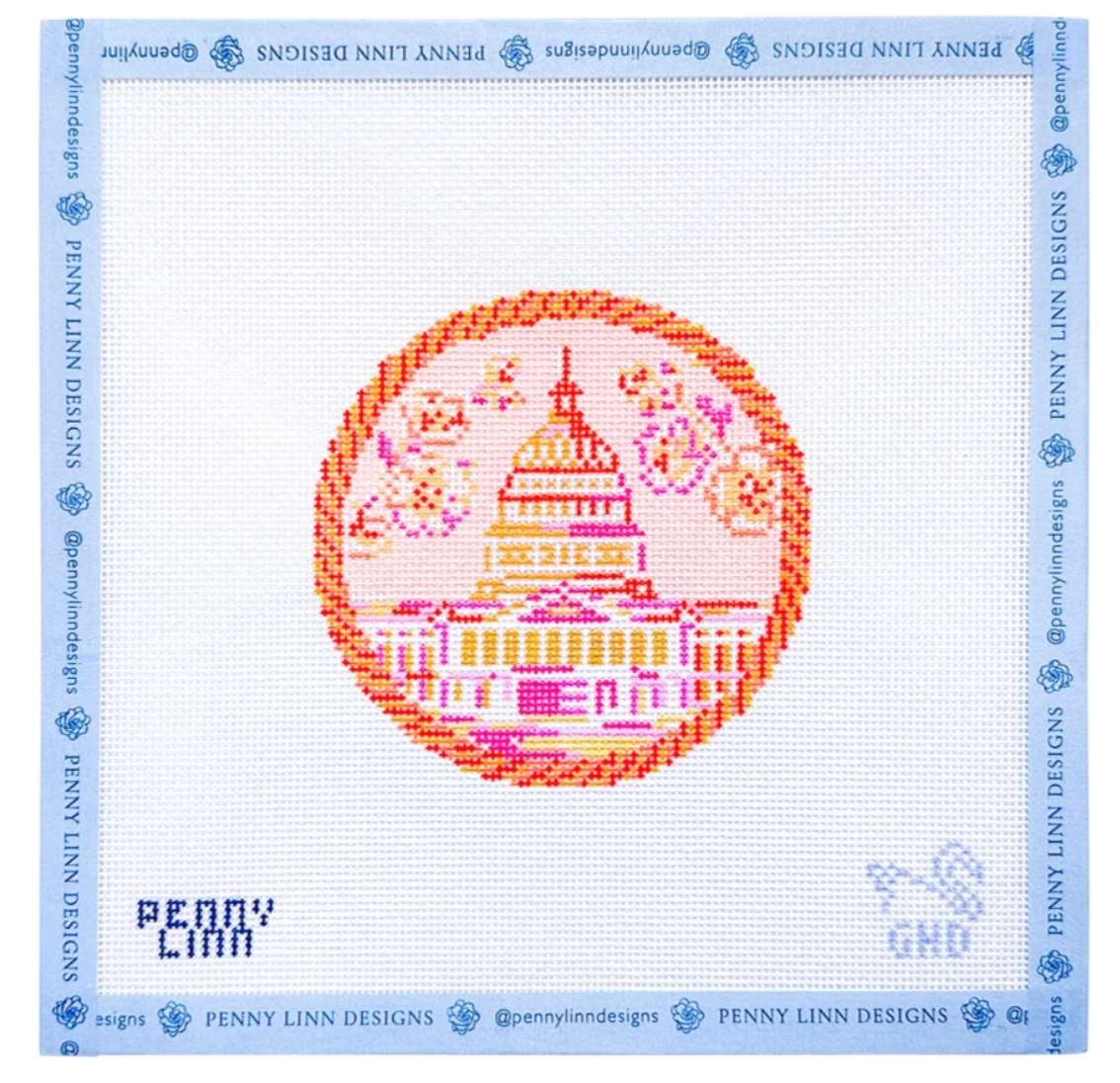 Washington DC Round - Capitol Canvas