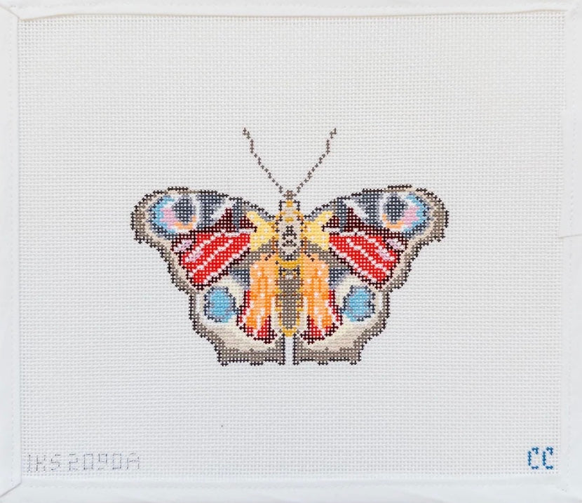 Peacock Butterfly Ornament Canvas