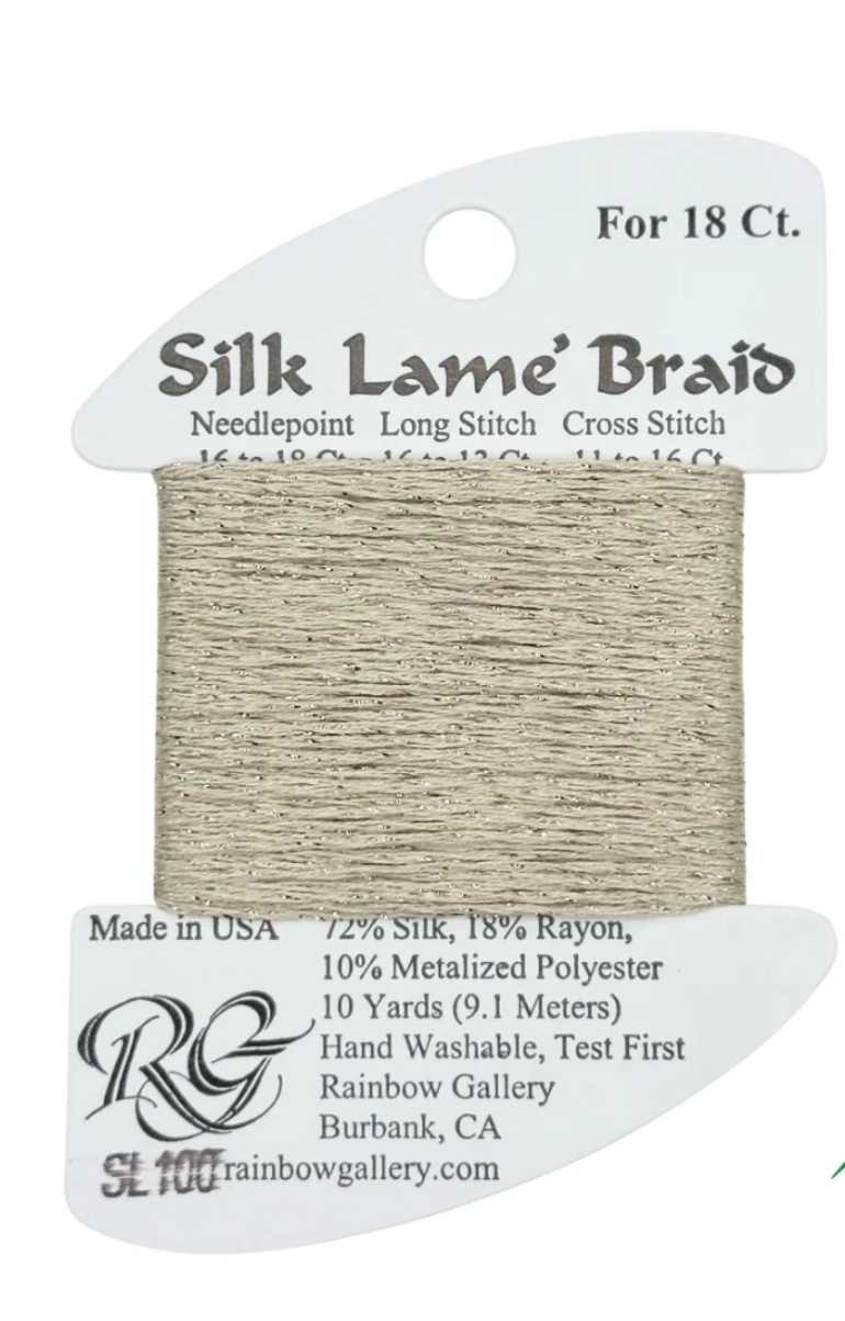 Silk Lame Braid SL100 Sand