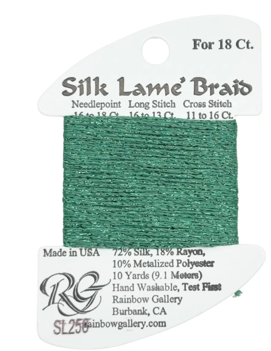 Silk Lame Braid SL256 Desert Sage