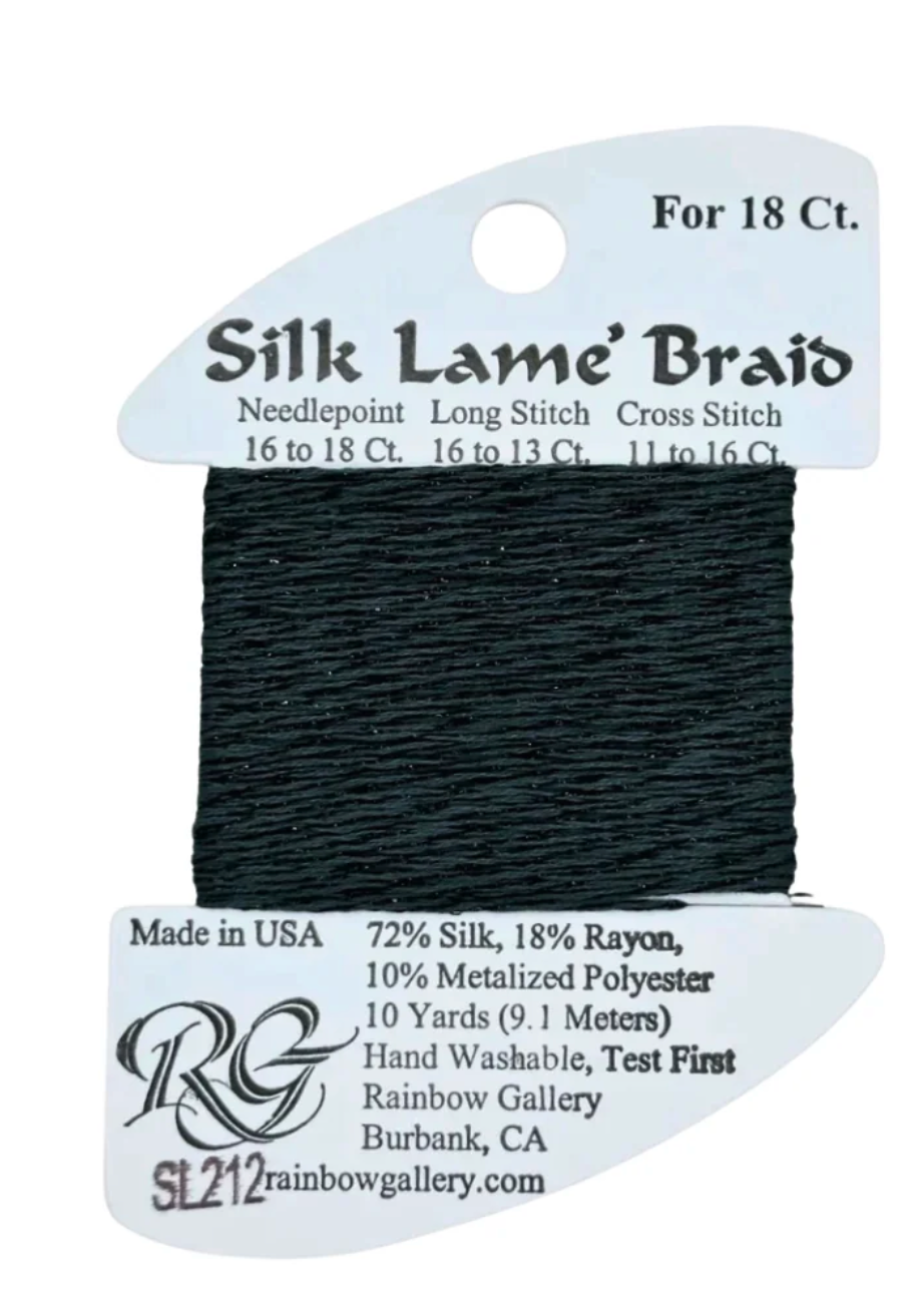 Silk Lame Braid SL212 Castlerock