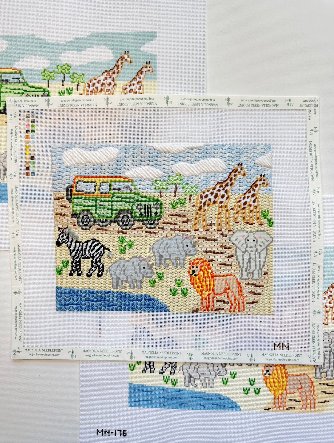 Safari Scene Canvas