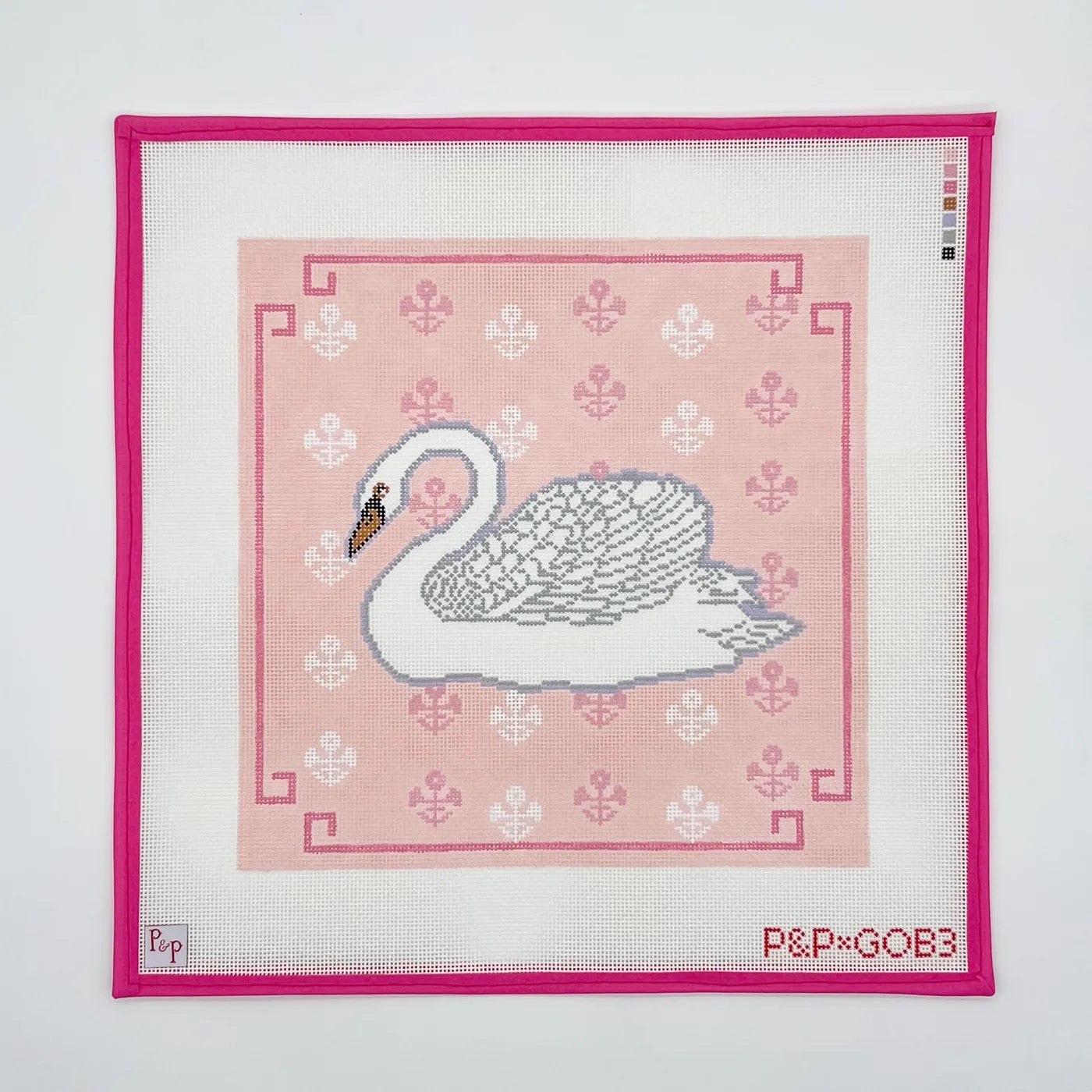 Swan Pillow Canvas
