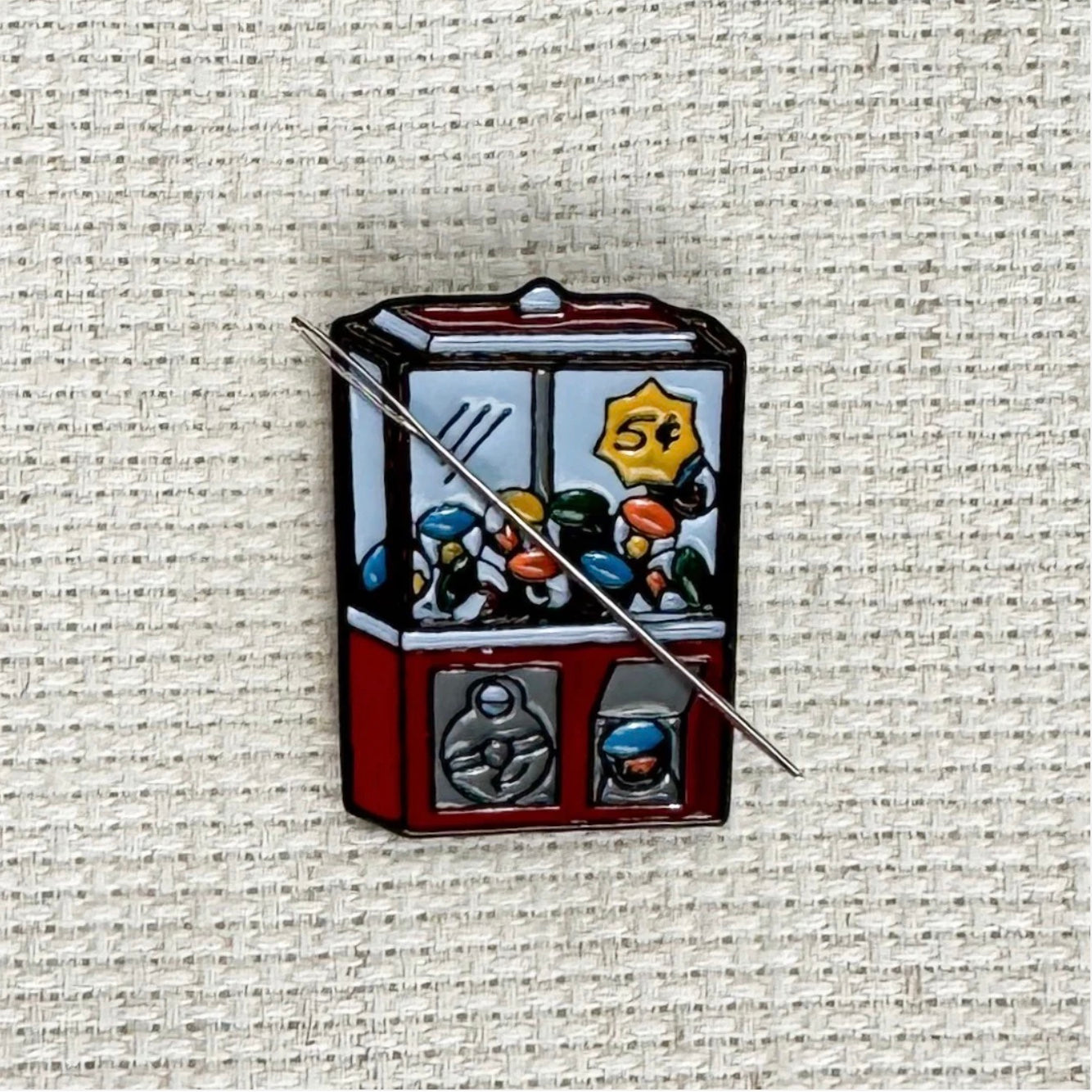Gumball Machine Needle Minder