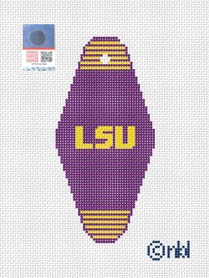LSU Hotel Key Canvas