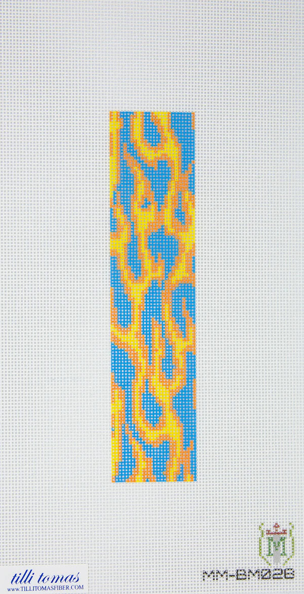 Flames Bookmark Canvas