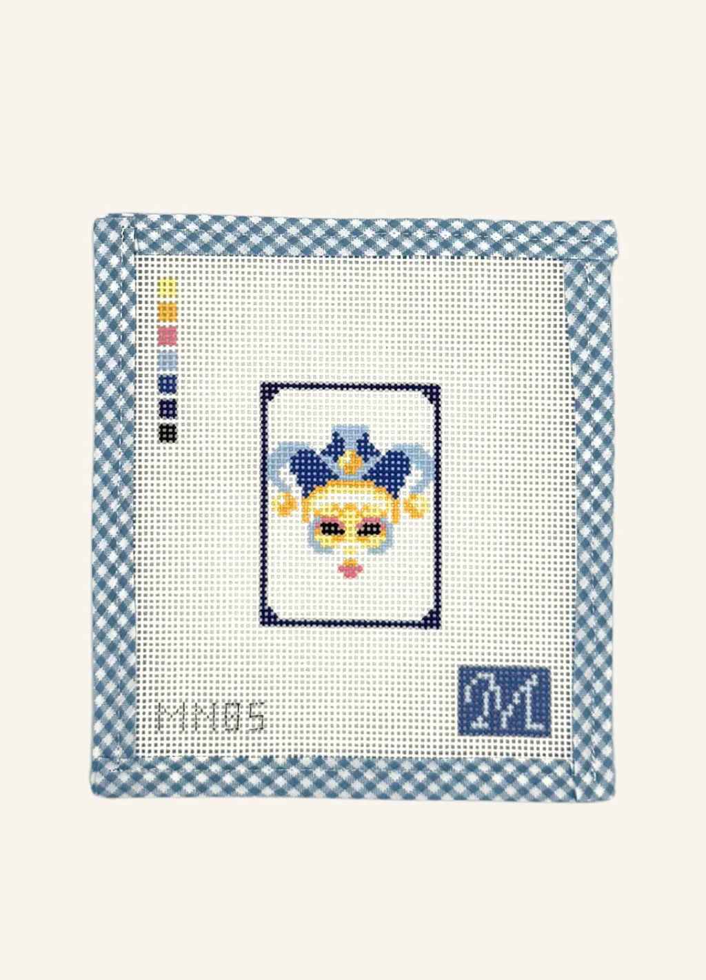 Joker Mahjong Tile Canvas