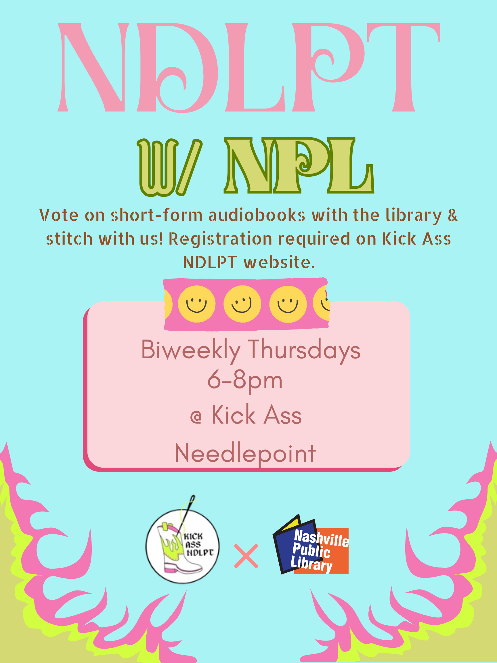 10/08 6pm NDLPT with NPL (free event!)
