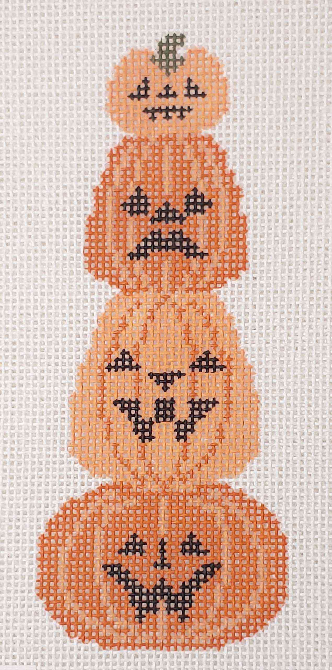 Stacked Pumpkins Canvas