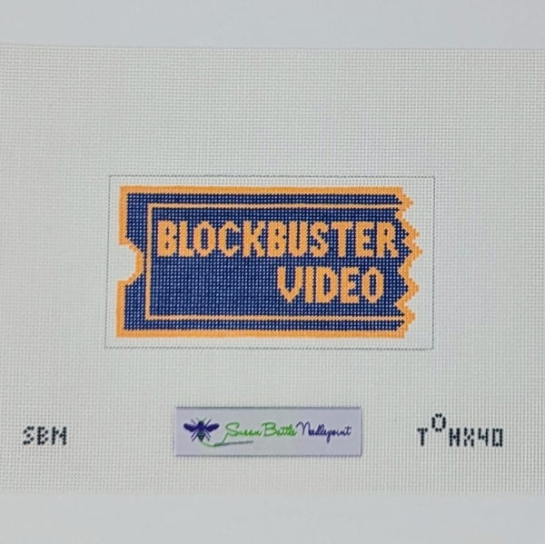 Blockbuster Logo Canvas