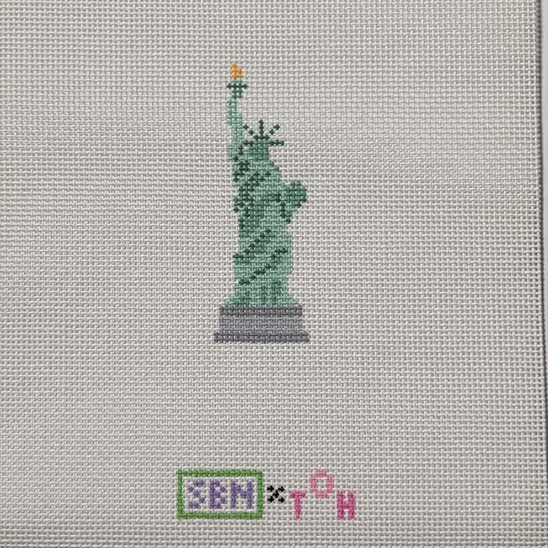 Mini Statue of Liberty Canvas